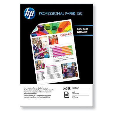 HP Professional Glossy Laser Paper 150 gsm
