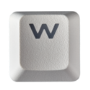 CORSAIR GAMING PBT Double-shot Keycaps Full 104/105-Keyset - White