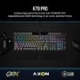 Corsair K70 PRO RGB Wired Optical Mechanical Gaming Keyboard Black