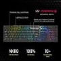 Corsair K60 PRO Cherry VIOLA RGB Wired Mechanical Gaming Keyboard Black