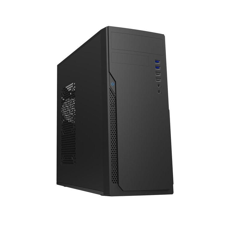 CIT Classic Black Midi ATX Case 500w PSU