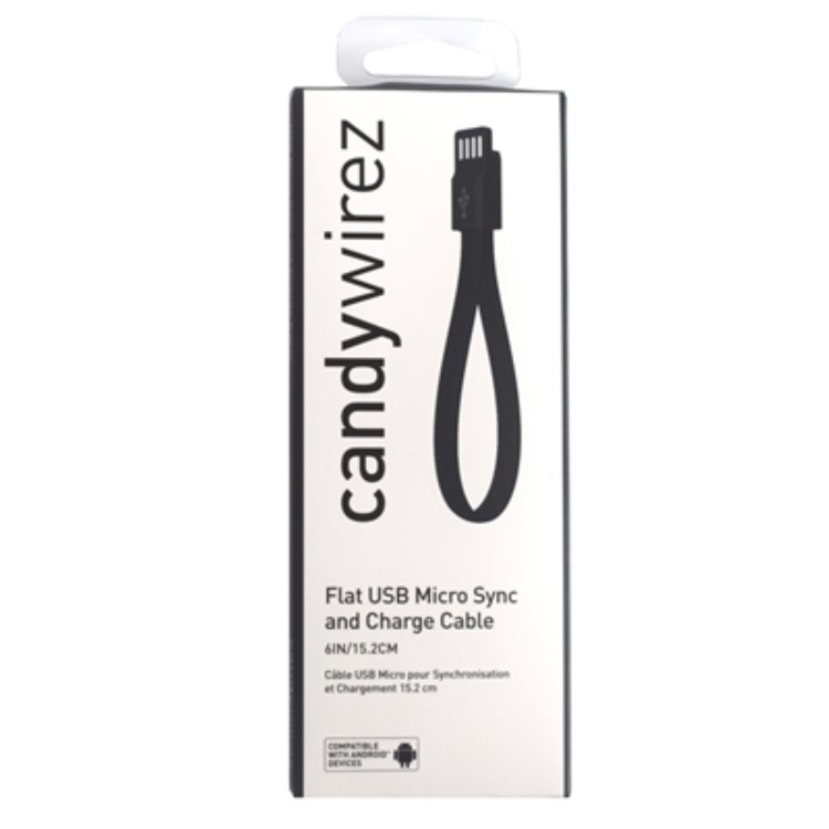 Candywirez 15cm Micro USB Black