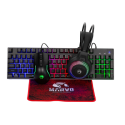 CM416-UK Marvo CM416-UK Wired Gaming Keyboard Black with Mouse Headset and Mat Bundle