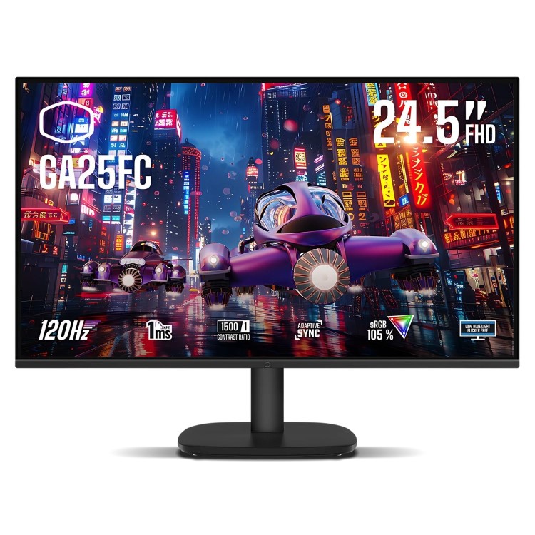 Cooler Master GA25FC 24.5" IPS Full HD 120Hz 1ms Gaming Monitor