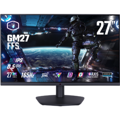 Cooler Master GM27-FFS 27" Full HD IPS 165Hz 0.5ms Gaming Monitor 