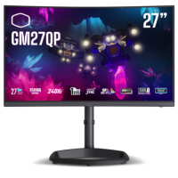 Cooler Master GM27QP 27" VA QHD 240Hz 1ms Curved Gaming Monitor 