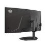 Cooler Master GM34-CWQ2-EK 34" WQHD 165hz Quantum Dot VA Curved Gaming Monitor