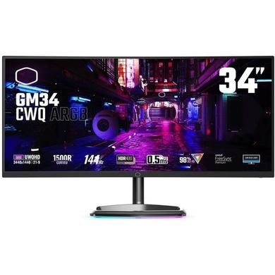 Cooler Master GM34 34" WQHD VA 144Hz Curved Gaming Monitor