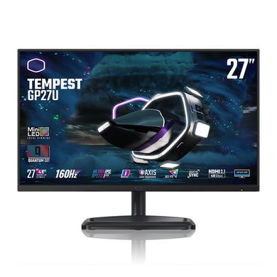 Cooler Master Tempest GP27U 27" 4K Ultra HD IPS 160Hz Mini-LED HDR Gaming Monitor 