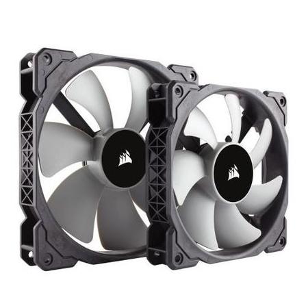 Corsair ML120 120mm PWM Premium Magnetic Levitation Fan  Twin Pack