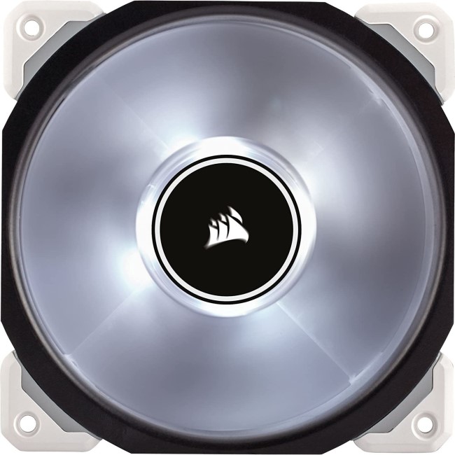 Corsair ML120 PRO LED White 120mm PWM Premium Magnetic Levitation Fan 