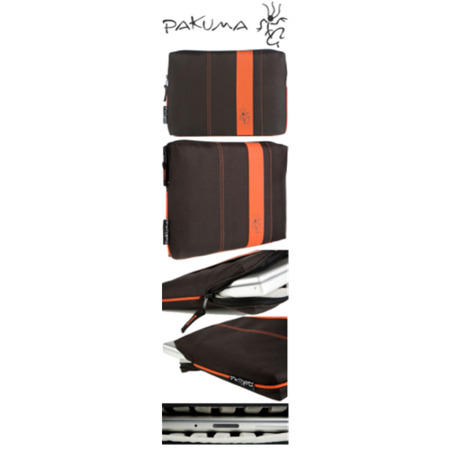 Pakuma 10" ECO Cocoon Sleeve - Black/Red