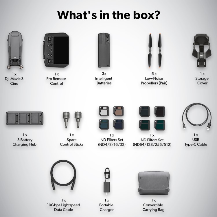 DJI Mavic 3 Cine Drone Premium Combo