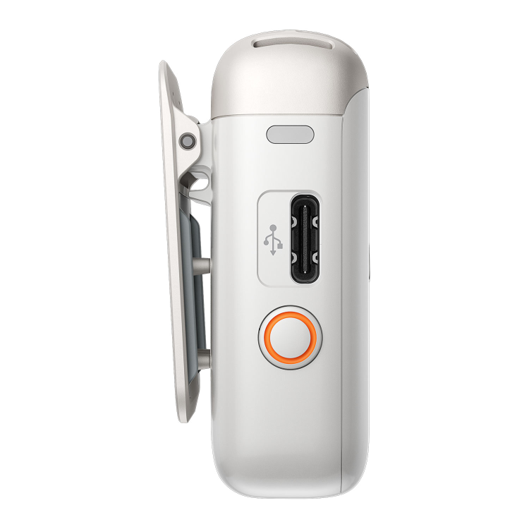 Refurbished DJI Mic 2 1TX Pearl White