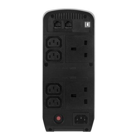 CyberPower CP900EPFCLCD Backup UPS PFC Pure Sinewave 900VA/540W 2 x UK Sockets 4 x IEC