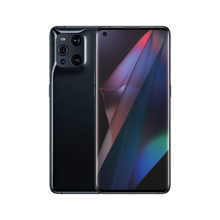 Refurbished OPPO Find X3 Pro 5G Glossy Black 6.7" 256GB 5G Dual SIM Unlocked & SIM Free