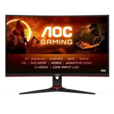 AOC CQ27G2S 27" QHD 165Hz Curved Gaming Monitor