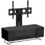 Alphason CRO2-1000BKT-BK Chromium 2 TV Cabinet with Bracket for up to 50" TVs - Black