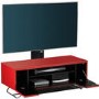 Alphason CRO2-1000BKT-RE Chromium 2 TV Cabinet with Bracket for up to 50" TVs - Red