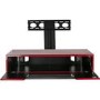 Alphason CRO2-1200BKT-RE Chromium 2 TV Cabinet with Bracket for up to 50" TVs - Red