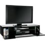 Alphason CRO2-1200CB-BLK Chromium 2 TV Unit for up to 55" TVs - Black
