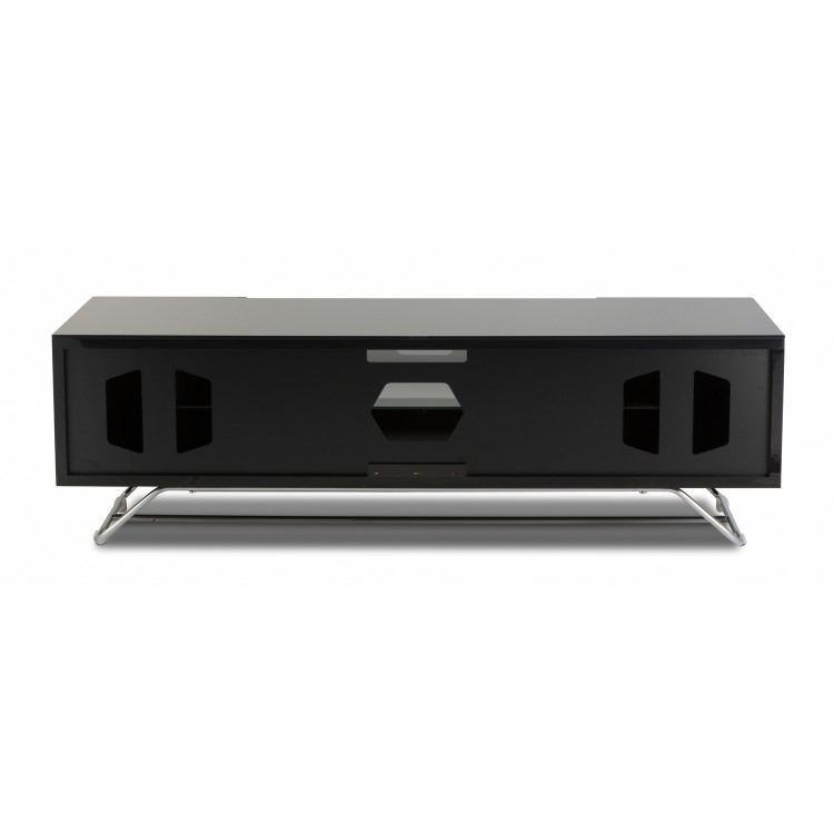 Alphason CRO2-1200CB-BLK Chromium 2 TV Unit for up to 55" TVs - Black