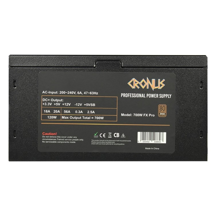 Cronus FX Pro 700W Non-Modular 80+ Bronze Power Supply