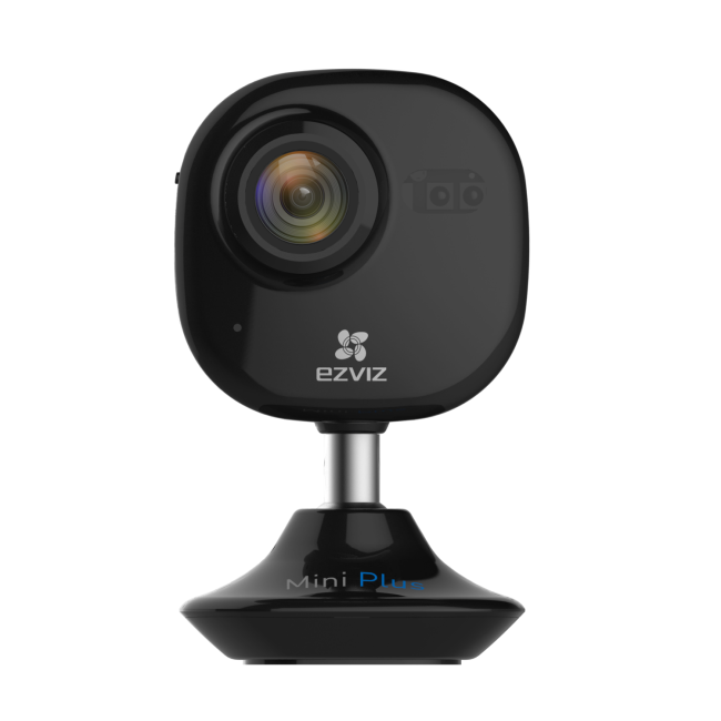 EZVIZ Mini Plus Indoor 1080p Dual Band Smart Wi-Fi Camera - Black - Works with Amazon Alexa & Google Assistant IFTTT