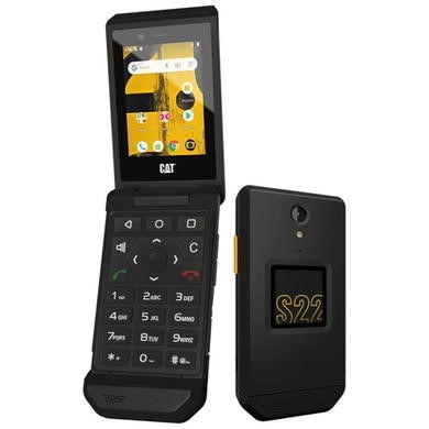 CAT S22 Flip Black 2.8" 16GB 4G Unlocked & SIM Free Smartphone