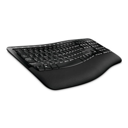 Microsoft Wireless Comfort Desktop Keyboard and Mouse 5000 - Black