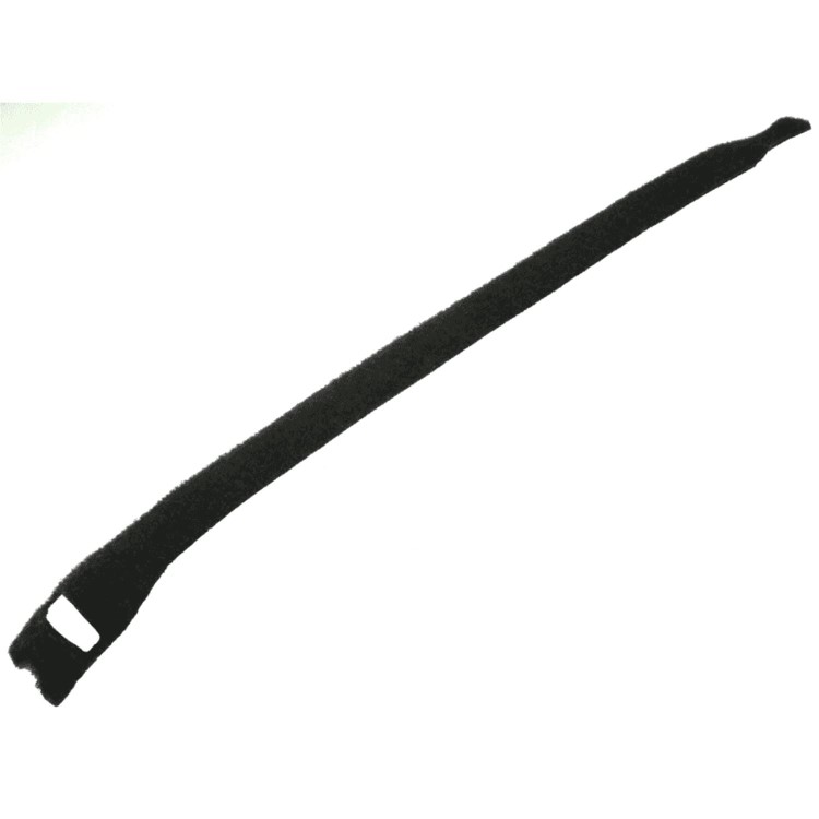 Velcro Cable Ties 300mm x 17mm in Black 25PK