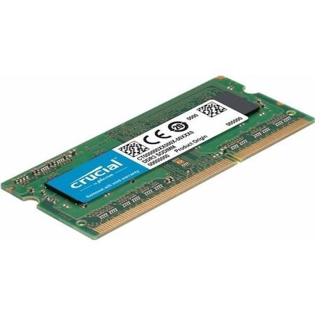 Crucial 8GB DDR3L 1600MHz Non-ECC SO-DIMM 1 x 8GB Laptop Memory 