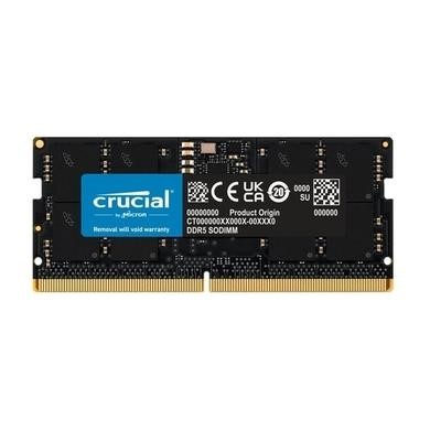 Crucial 8GB (1x8G) SO-DIMM 4800MHz DDR5 Laptop Memory