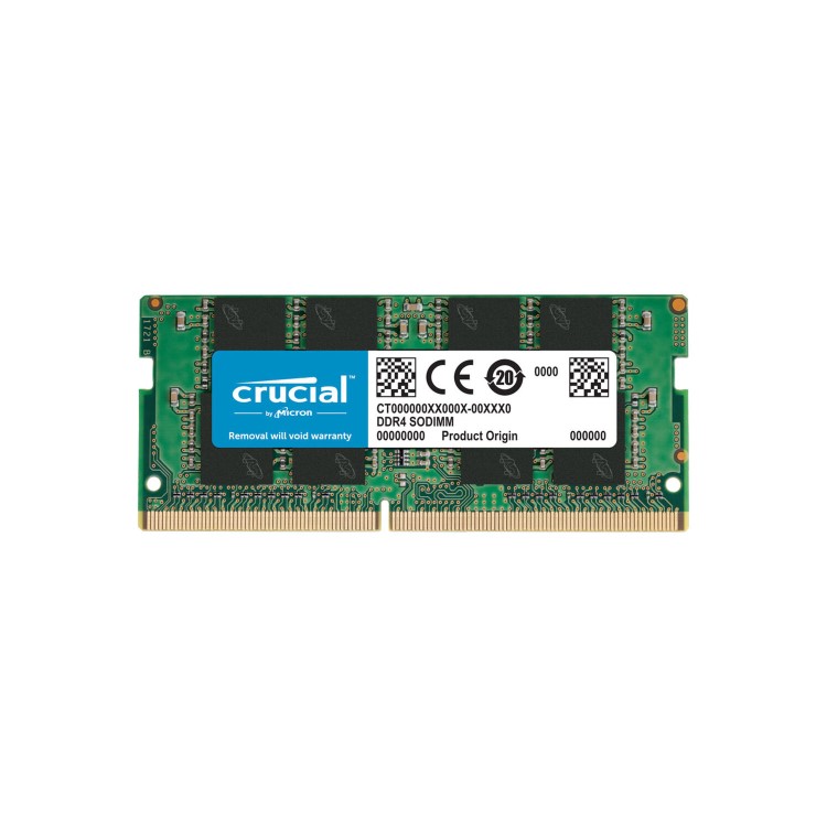Crutial 8GB (1x8GB) SO-DIMM 2666MHz DDR4 Laptop Memory