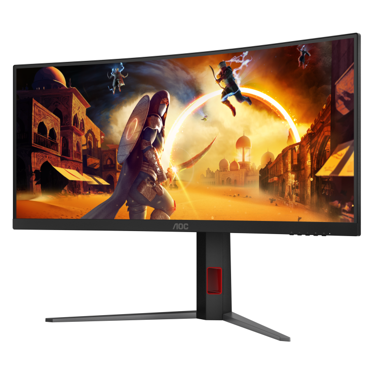 AOC CU34G4P 34" Fast VA WQHD 180Hz 1ms Curved Gaming Monitor