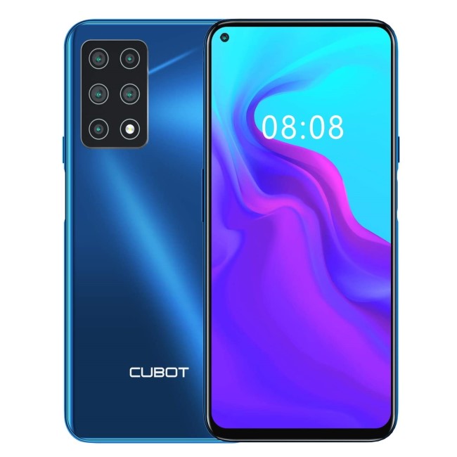 Cubot X30 Blue 6.4" 128GB 8GB 4G Dual SIM Unlocked & SIM Free Smartphone