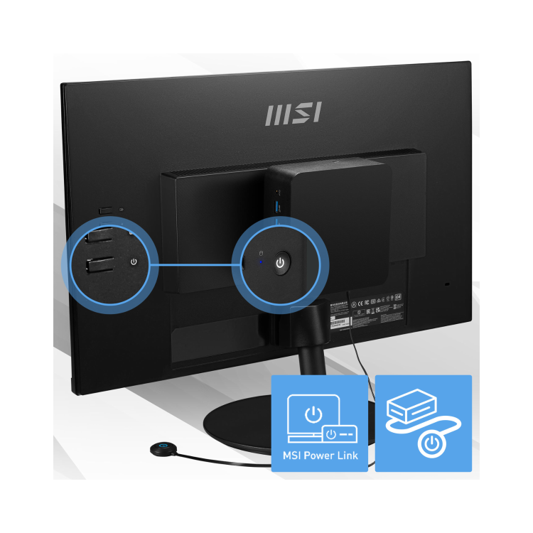 MSI Cubi NUC 1M SFF Intel Core i7 150U 14th Gen Barebone PC