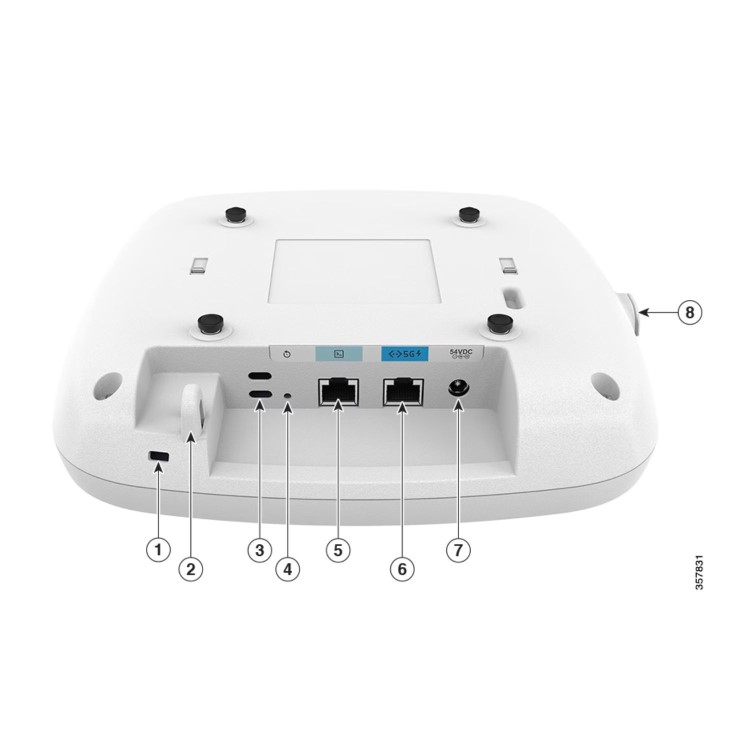 Cisco Catalyst 9166I Wi-Fi 6E Wireless Access Point