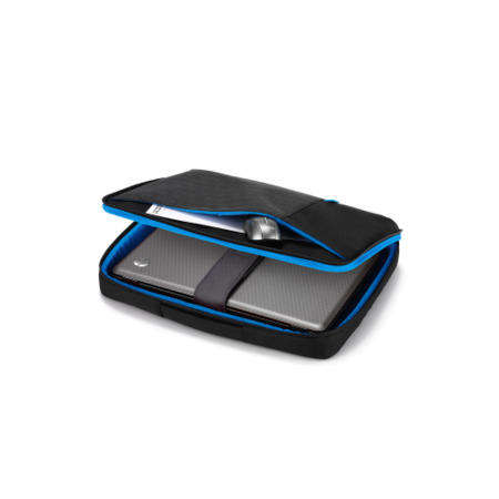 Dicota SlimCase Bounce Black/Blue 16.4"