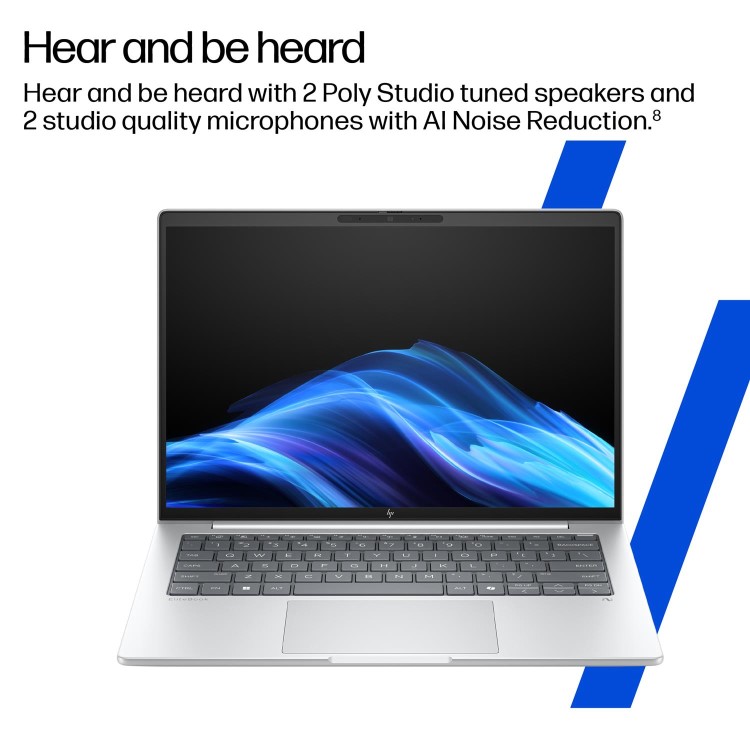 HP EliteBook 8 Intel Core Ultra 5 236V 16GB RAM 512GB SSD 14 Inch Windows 11 Pro Laptop 