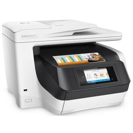 HP Colour Officejet Pro 8730 A4 Multifunction Wireless Printer