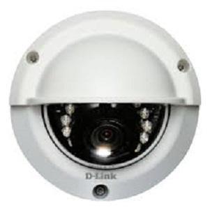 GRADE A1 - D-Link Full HD Outdoor Fixed Dome Day and Night Network IP Dome Camera - 1 Pack