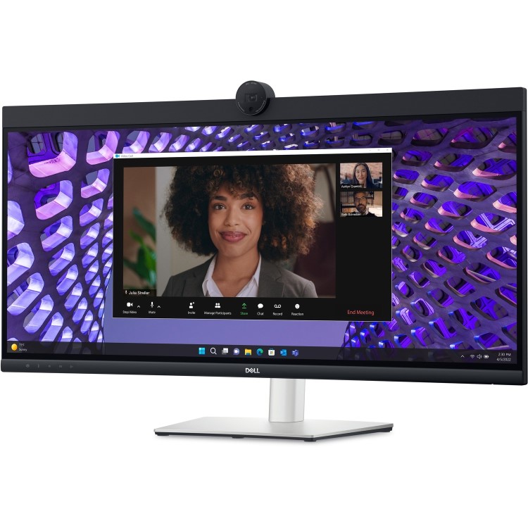 Refurbished Dell P3424WEB 34" IPS UWQHD Video Conferencing Monitor