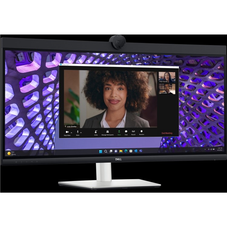 Refurbished Dell P3424WEB 34" IPS UWQHD Video Conferencing Monitor