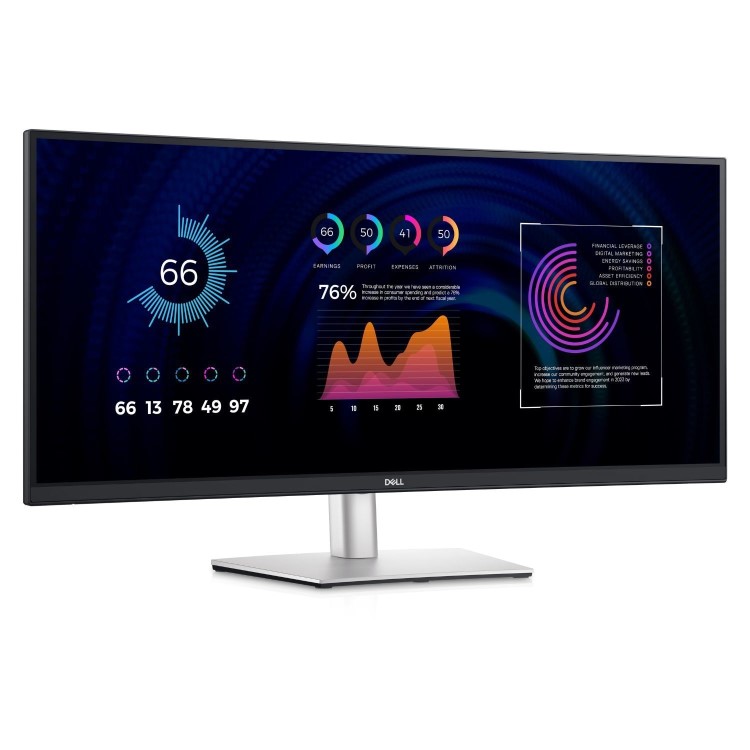Dell P3424WE 34" IPS 4K WQHD UltraWide Curved USB-C Monitor