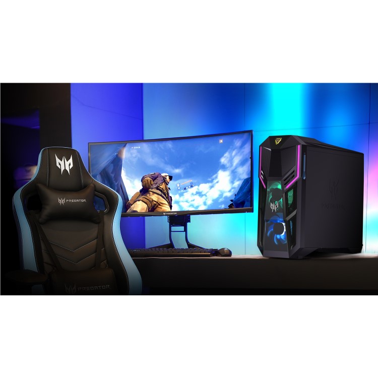Acer Predator Orion 5000 Tower Core i7-10700K 16GB 1TB HDD + 1TB SSD GeForce RTX 2070 Super 8GB Windows 10 Gaming Desktop 