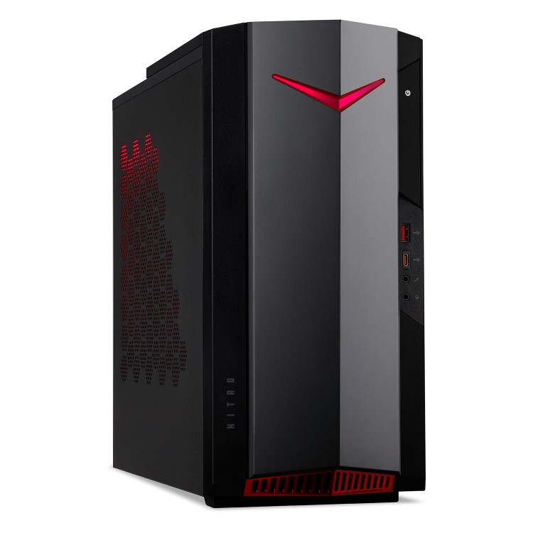 Refurbished Acer Nitro Intel Core i5-10400F 8GB 1TB GTX 1650 Windows 10 Gaming Desktop