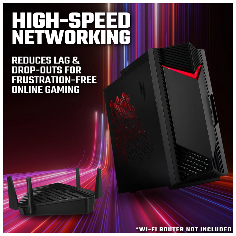 Acer Nitro N50-650 Intel Core i5-13400F 16GB RAM 512GB SSD RTX 4060 Windows 11 Gaming PC