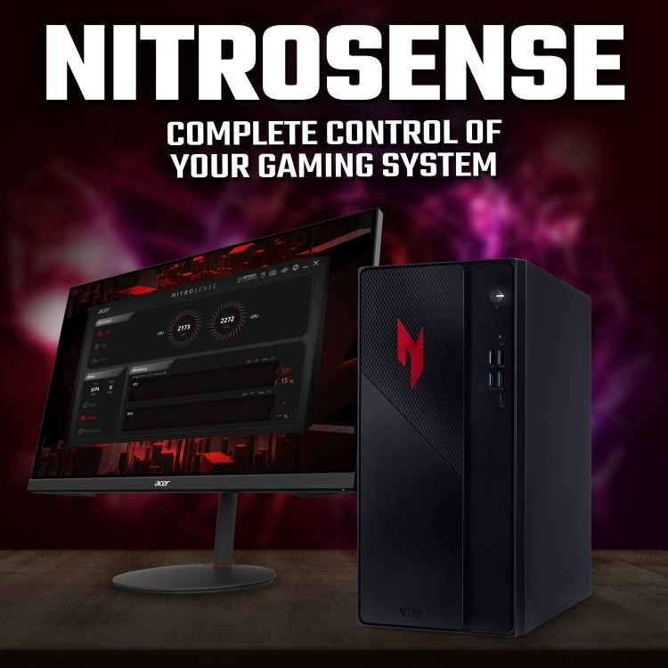 Acer Nitro 20 N20-101 Intel Core 5 210H 16GB RAM 512GB SSD RTX 5050 Windows 11 Gaming PC