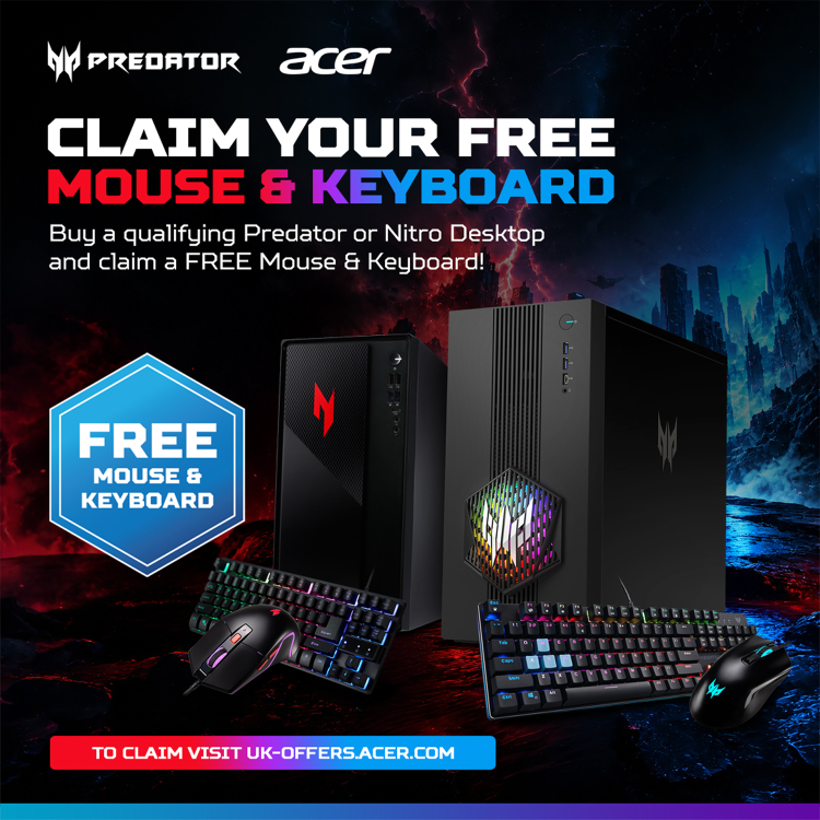 Acer Nitro 20 N20-101 Intel Core 5 210H 16GB RAM 512GB SSD RTX 5060 Windows 11 Gaming PC
